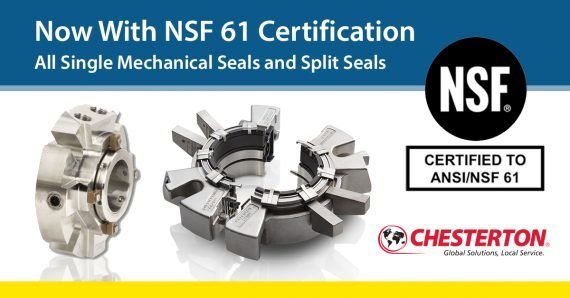 Mechanical Seals with NSF 61 Certification
